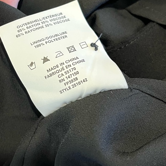 Black Button-Front Mini Dress – Frank And Oak – XS - Picture 3 of 11